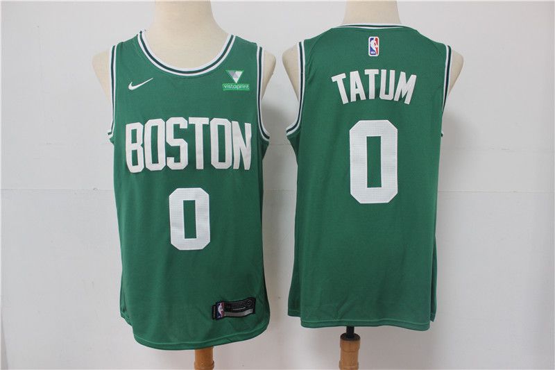 Men Boston Celtics #0 Tatum Green 2021 Nike Game NBA Jersey